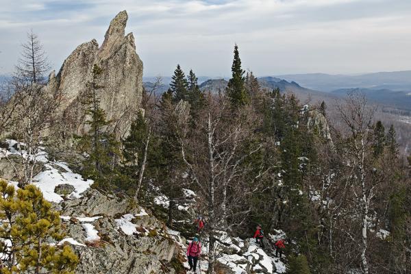 Алабия на лыжах