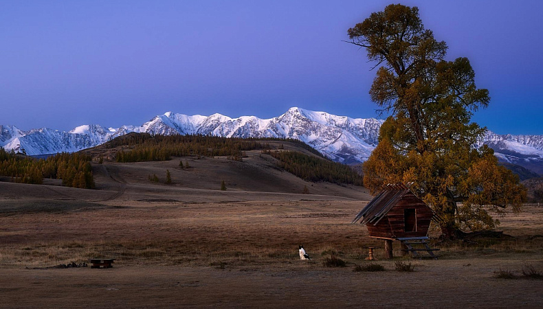 Вид на Северо-Чуйский хребет. Фото - Сергей Межин