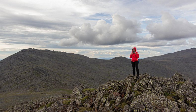 Вид с Острой Косьвы на Тылайский камень